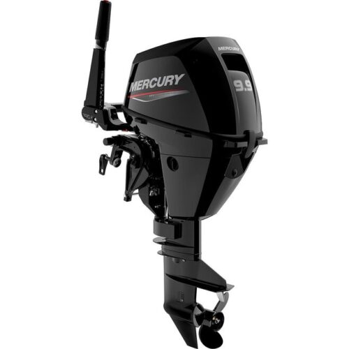 Mercury 9.9hp EFI Tiller FourStroke Outboard Motor – 15″ Shaft, Manual Tilt/Trim, Manual Start