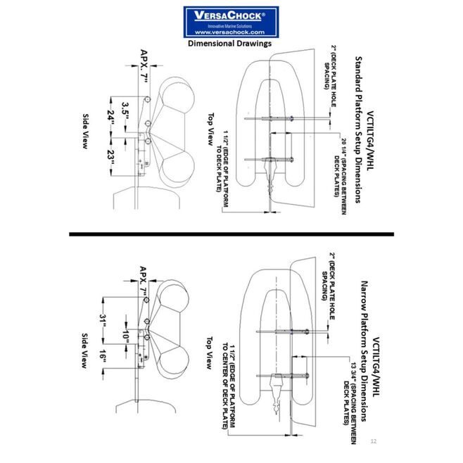 Dinghy Davits with Wheels (4th Generation) - Image 3