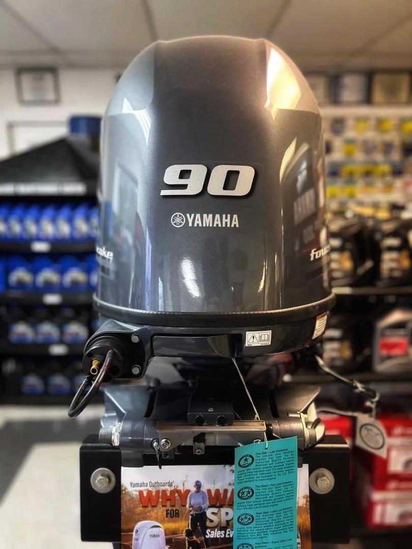 Yamaha 90HP Four-Stroke Outboard Engine